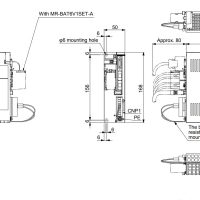 mitsubishi-MR-JE-10B-dimention